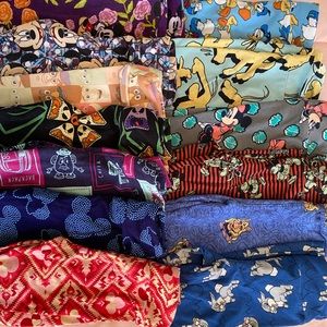 Lot of 13 LuLaRoe Disney Leggings kids size S/M